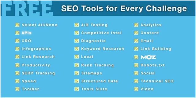 100 công cụ seo miễn phí hữu ích - 1