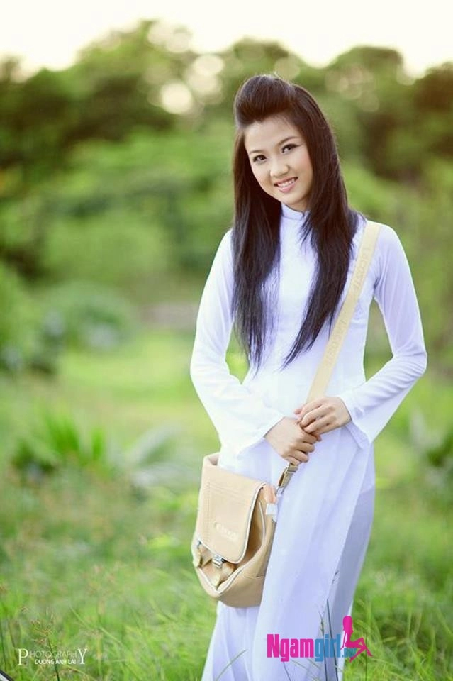 Ảnh áo dài nữ sinh việt nam - 25