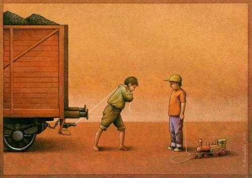 Những bức tranh châm biếm nói lên xã hội phần 1 - 15