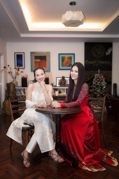 Áo dài trần thị quỳnh tại mrs world bán được 100 triệu đồng - 9
