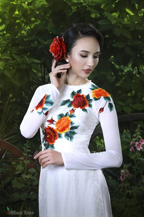Ntk thuận việt mang áo dài du ngoạn thế giới - 1