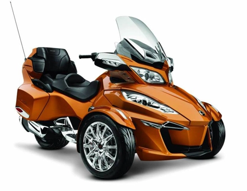 Siêu môtô 3 bánh can-am spyder rt có động cơ mới - 1
