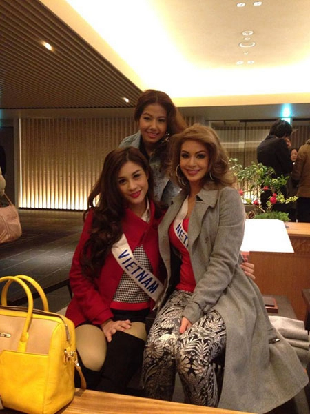 Thời trang miana cùng hương trâm tại miss international - 14