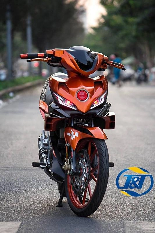 Yamaha exciter chế mũ hầm hố - 1
