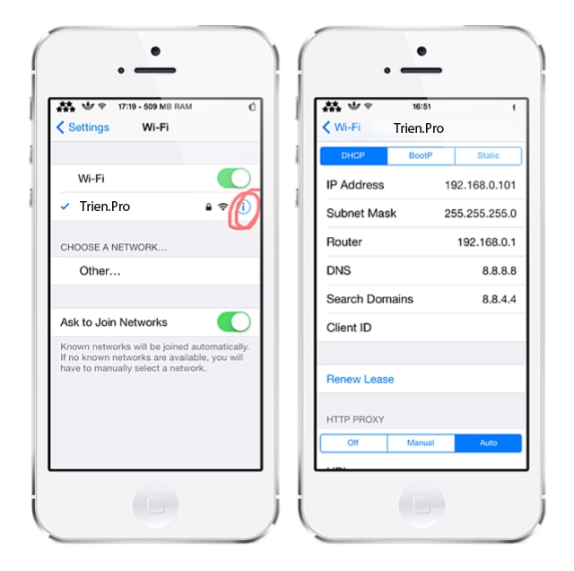 Cách đổi dns vào facebook trên iphone ipad ios 7 dễ dàng - 2