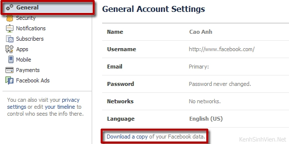 Cách khóa tài khoản facebook tạm thời và xóa vĩnh viễn - 4