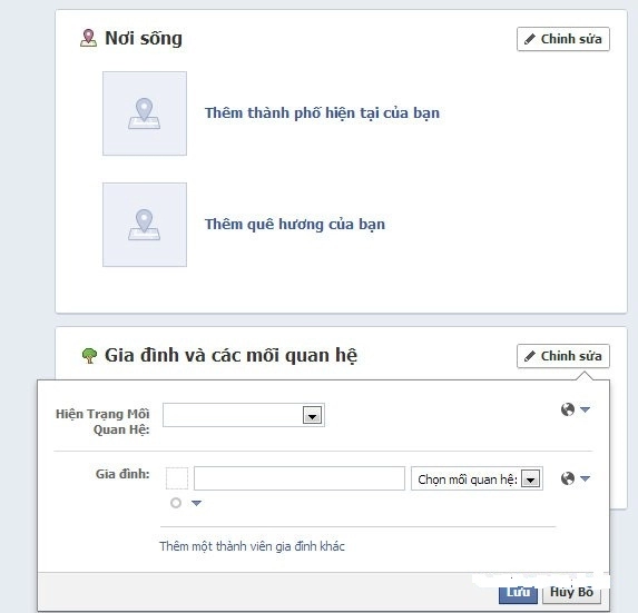 Cách thiết lập thông báo kết hôn trên facebook - 4