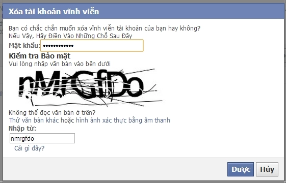 Cách xóa tài khoản facebook vĩnh viễn không khôi phục lại - 3