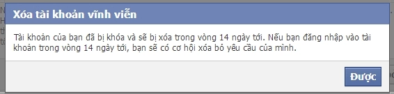 Cách xóa tài khoản facebook vĩnh viễn không khôi phục lại - 4