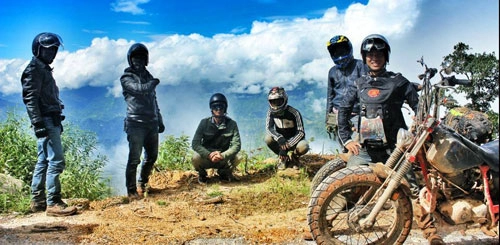 Cafe racer sr250 vượt đông tây bắc hùng vĩ - 1