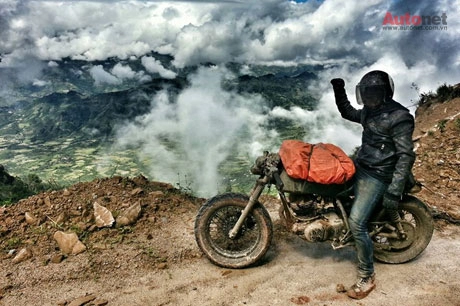 Cafe racer sr250 vượt đông tây bắc hùng vĩ - 9