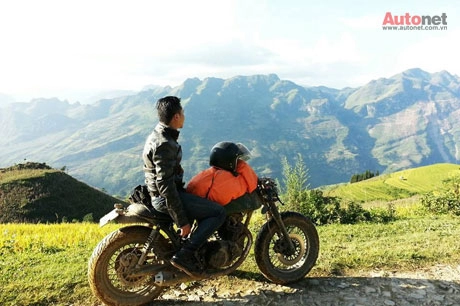Cafe racer sr250 vượt đông tây bắc hùng vĩ - 11