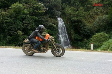 Cafe racer sr250 vượt đông tây bắc hùng vĩ - 13