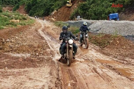 Cafe racer sr250 vượt đông tây bắc hùng vĩ - 22