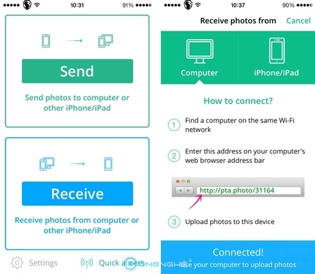 Chuyển ảnh qua lại giữa iphone và máy tính mà không cần cáp - 2