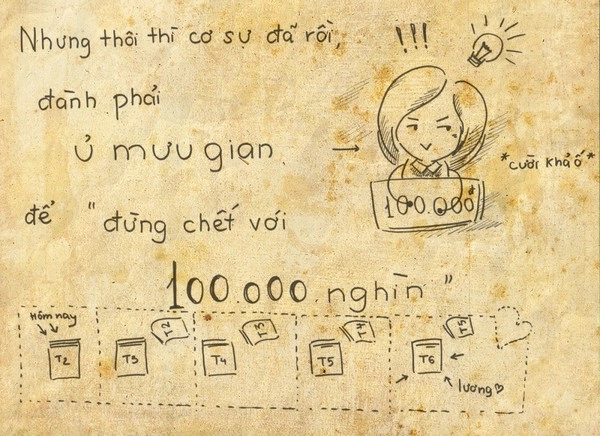 clip bí quyết sống sót với 100k để chờ lương - 5