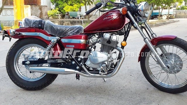 Honda rebel 250 đẹp mắt với màu đỏ dunhill tại việt nam - 1