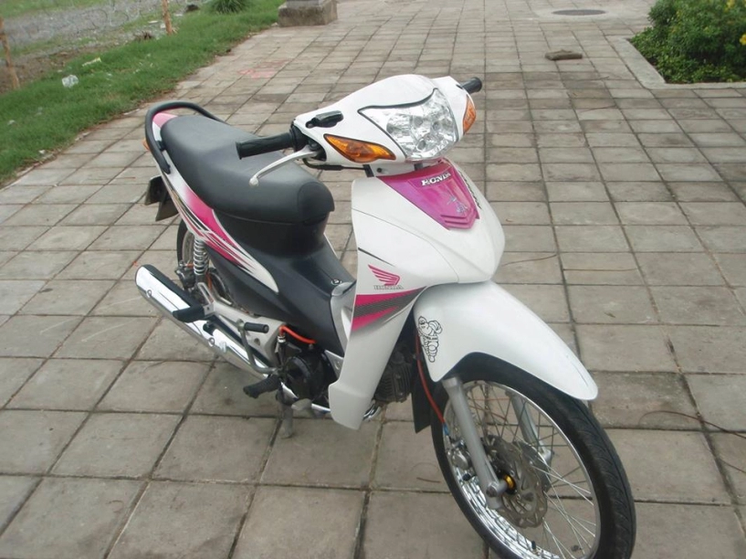 Honda wave trắng hồng - 1
