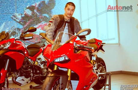 Johnny trí nguyễn tậu thêm ducati hypermotard - 10