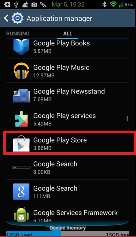 Khắc phục lỗi 941 trên cửa hàng ch play của android - 7