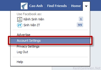 Khóa tài khoản facebook tạm thời deactivate facebook của bạn - 2