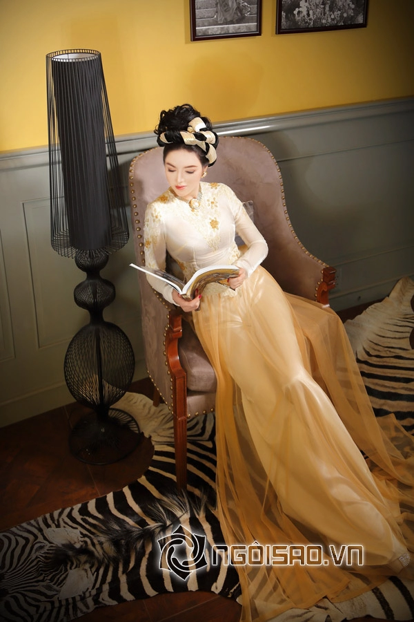 Lý nhã kỳ đẹp quý phái với bst màu hoàng gia của võ việt chung - 23