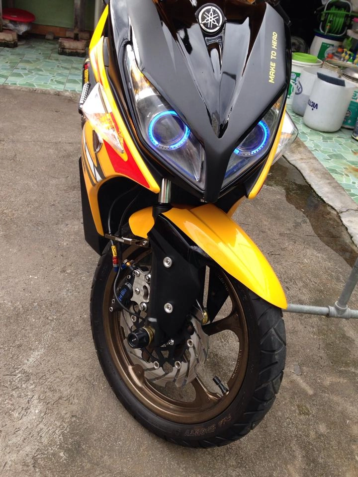 Nouvo lx vàng đen xinh lung linh - 2