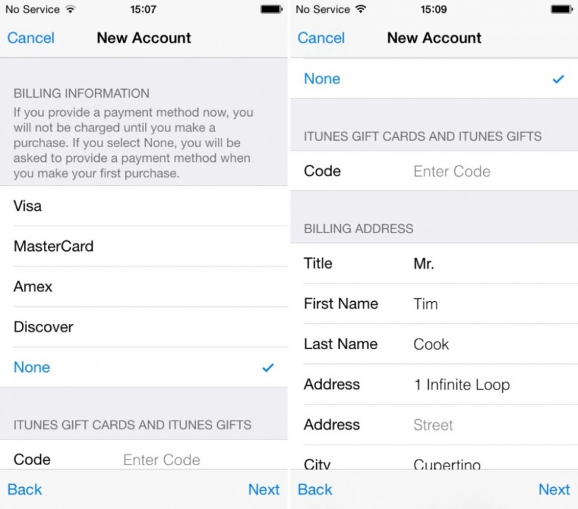 Tạo apple id trên iphone không cần thẻ tín dụng - 5