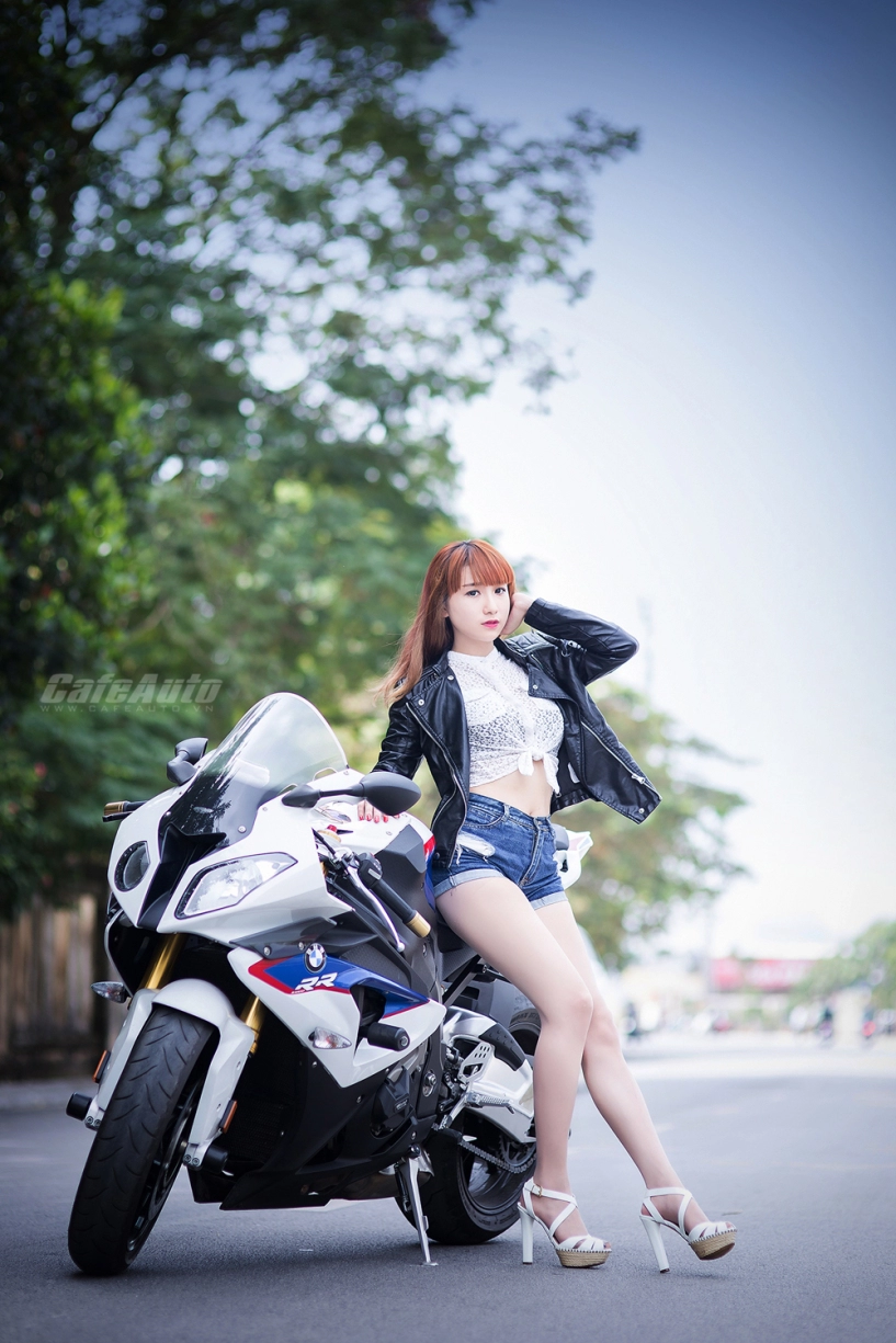 Chân dài cá tính đọ dáng cùng bmw s1000rr 2014 - 6