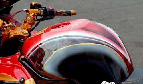 Kawasaki ninja 250 độ theo đàn anh ninja zx-6r - 3
