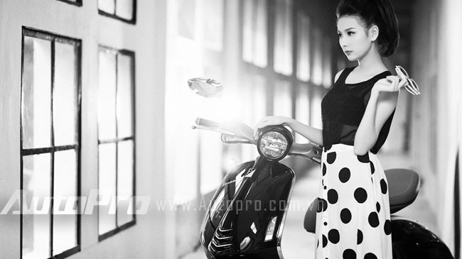 Top 5 miss ngôi sao 2013 kiêu sa bên vespa 946 - 1