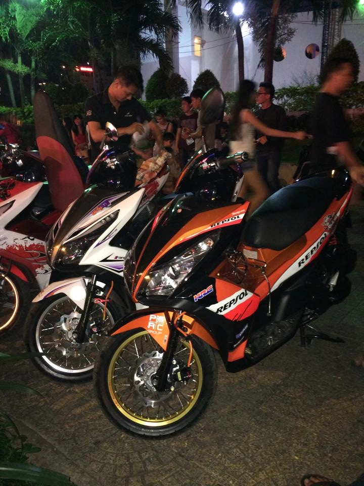 Airblade 125 độ tuyệt đẹp với phong cách repsol - 4