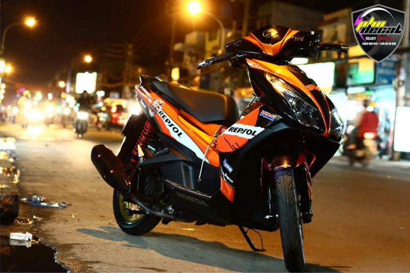 Airblade 125 độ tuyệt đẹp với phong cách repsol - 5