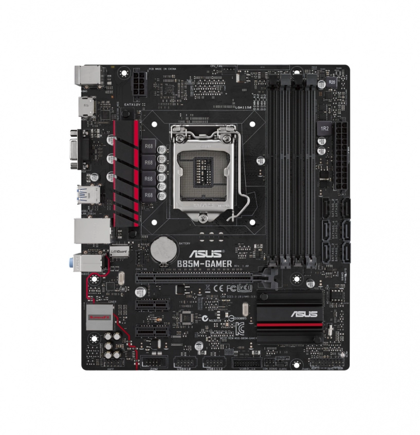Asus b85m-gamer bo mạch chủ tầm thấp dành cho game thủ - 1