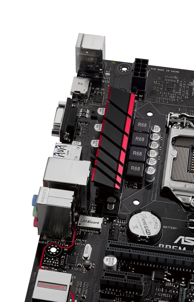 Asus b85m-gamer bo mạch chủ tầm thấp dành cho game thủ - 4