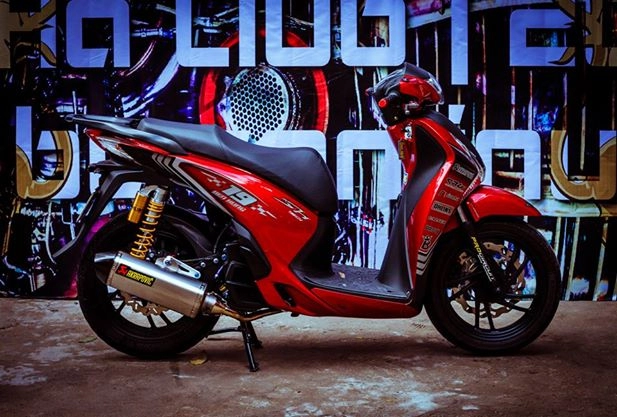 Honda sh việt độ đẹp mắt mang đậm không khí tết - 4