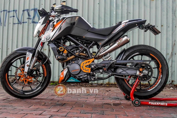 Ktm duke 200 độ cực chất với gói trang bị hàng hiệu tại vn - 2