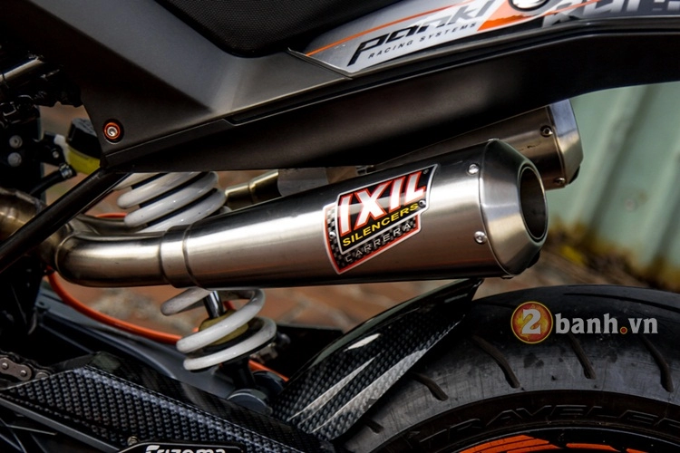 Ktm duke 200 độ cực chất với gói trang bị hàng hiệu tại vn - 5