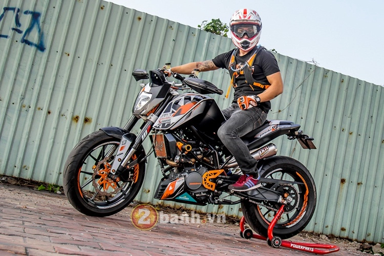 Ktm duke 200 độ cực chất với gói trang bị hàng hiệu tại vn - 30