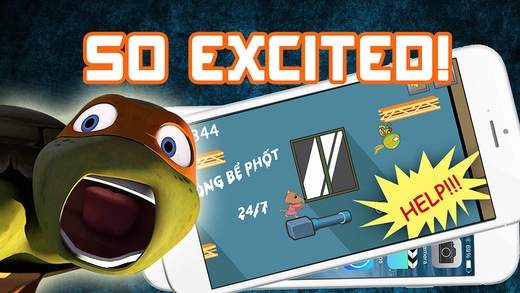 Ninja turtle run - game hành động nổi tiếng đã đổ bộ trên ios - 2