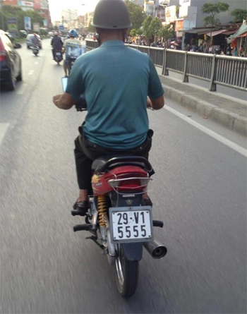 Tập hợp những chiếc honda mang biển số đẹp - 1