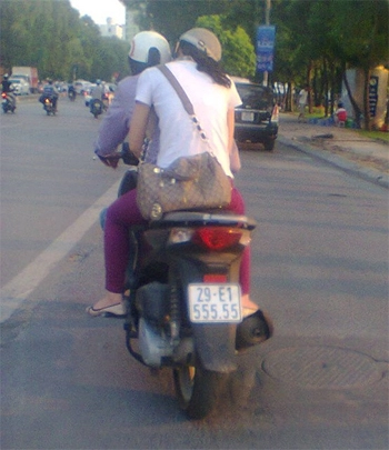Tập hợp những chiếc honda mang biển số đẹp - 2