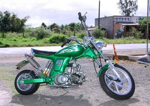 Vài mẫu xe độ cá tính của các bạn biker ở việt nam - 11
