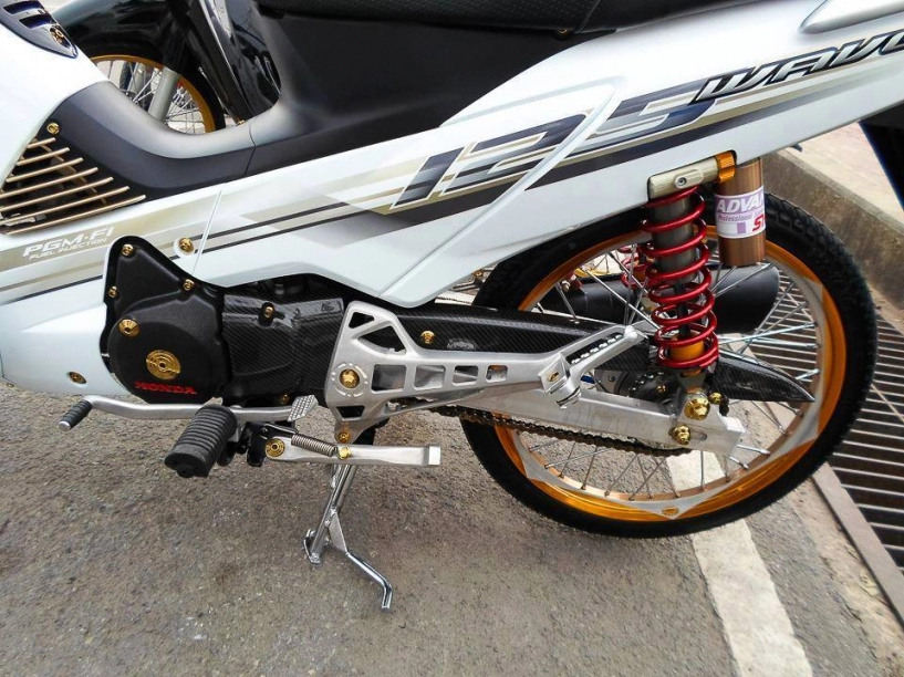 Wave 125i độ với phong cách thái thu hút mọi ánh nhìn - 2