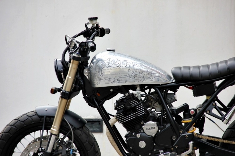 Yamaha scorpio độ tracker của 1 fan mu - 4