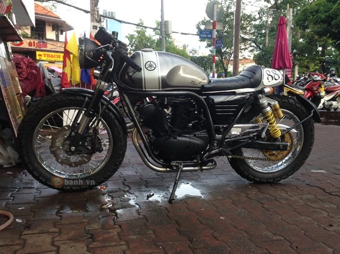 Yamaha virago 125 độ phong cách cafe racer tại sài gòn - 1