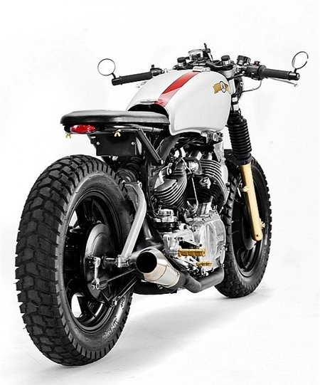 Yamaha virago tuyệt vời khi kết hợp 2 phong cách cafe và bobber - 2