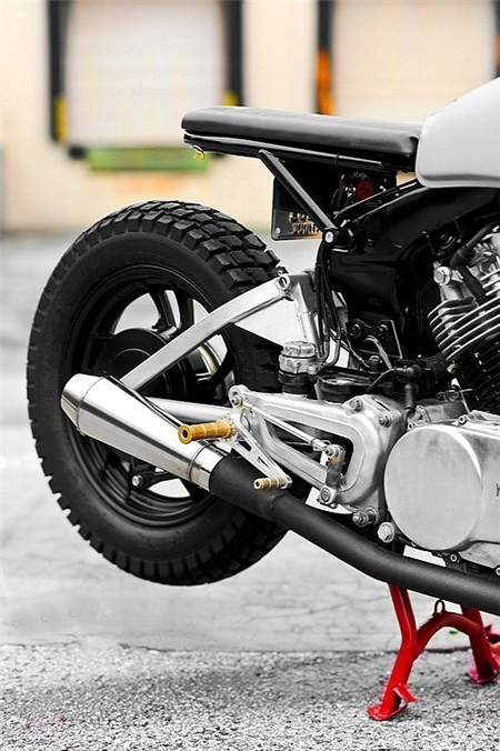 Yamaha virago tuyệt vời khi kết hợp 2 phong cách cafe và bobber - 6