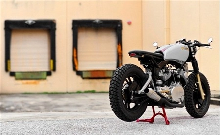 Yamaha virago tuyệt vời khi kết hợp 2 phong cách cafe và bobber - 10