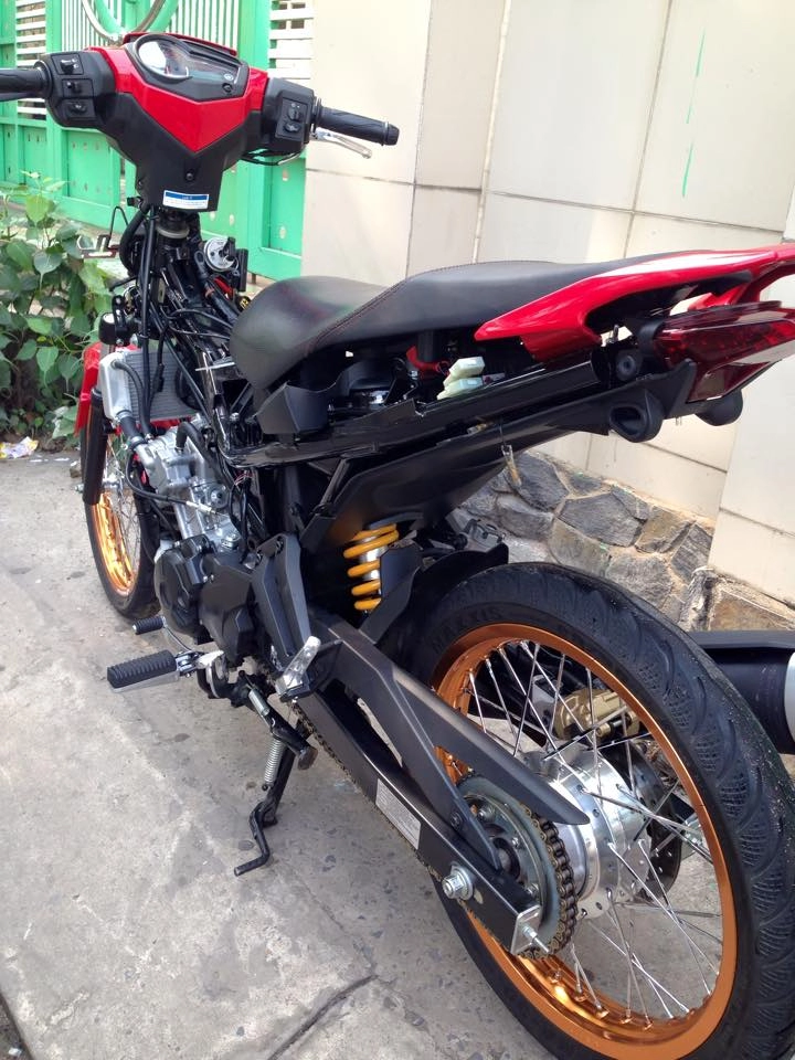Exciter 150 độ lên bánh cắm nhẹ nhàng - 3